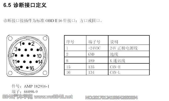 潍柴圆诊断脚定义